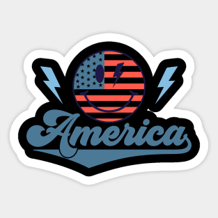 Fourth of July (4th of july) Sticker